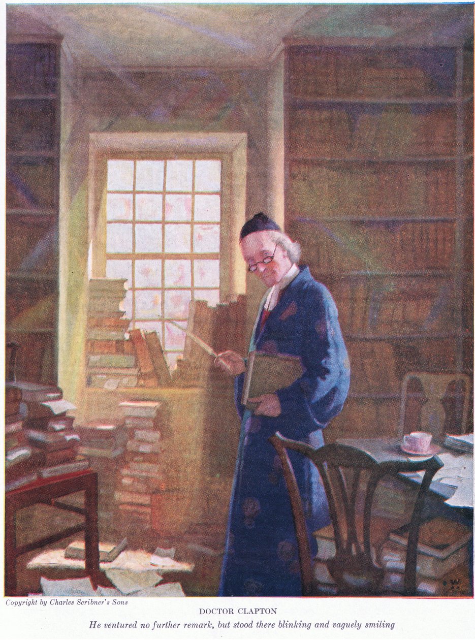 Tri Clapton: Hän ei uskaltanut kommentoida enempää tekijältä Newell Convers Wyeth