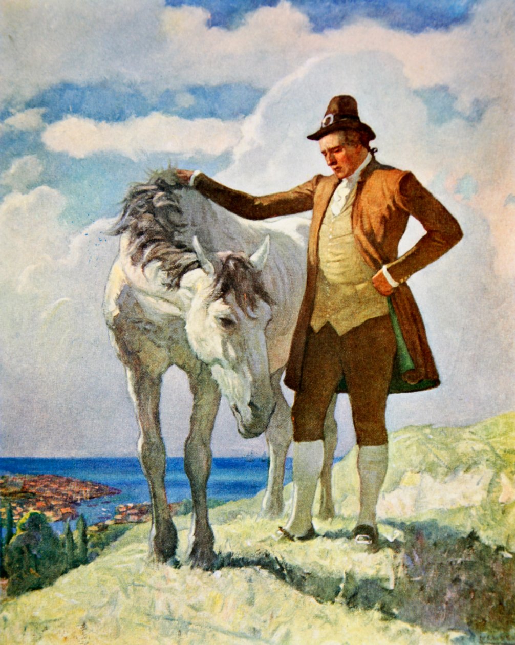 Hevonen ja omistaja tekijältä Newell Convers Wyeth