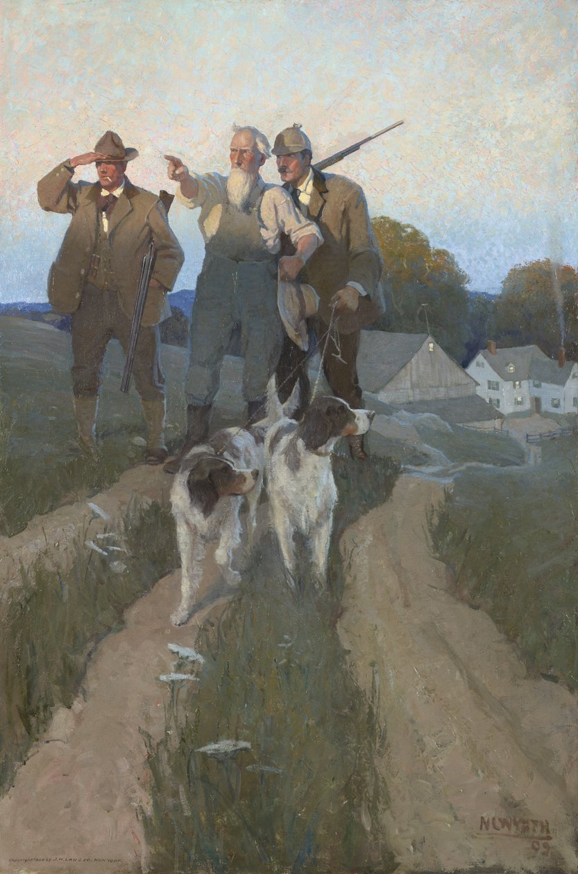 Yonderista, 1909 tekijältä Newell Convers Wyeth