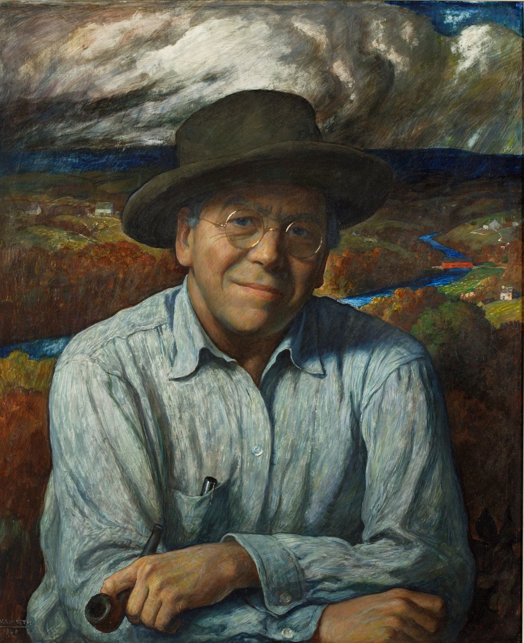 Omakuva tekijältä Newell Convers Wyeth