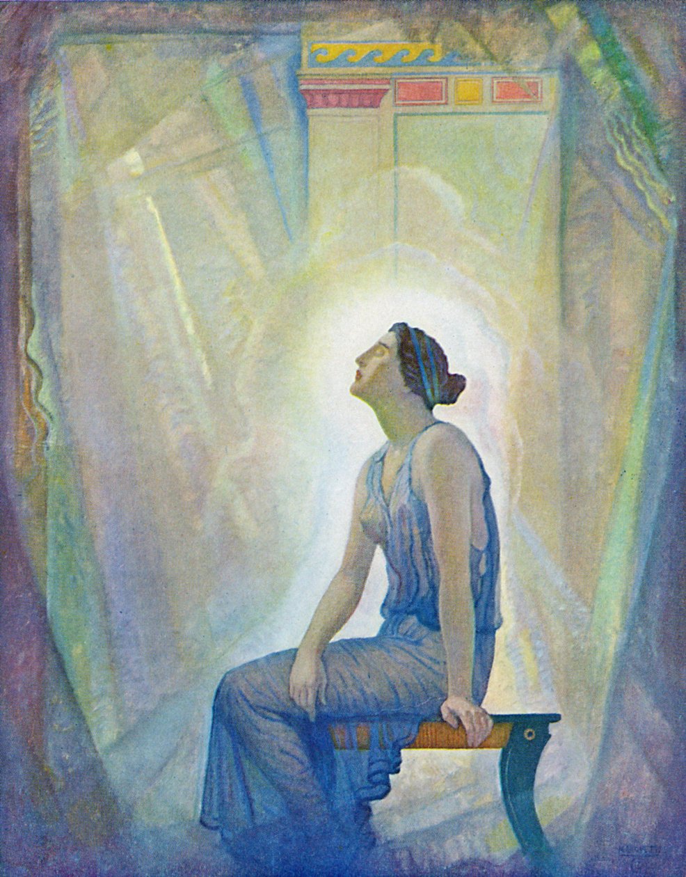 Surullinen Penelope, 1929 tekijältä Newell Convers Wyeth
