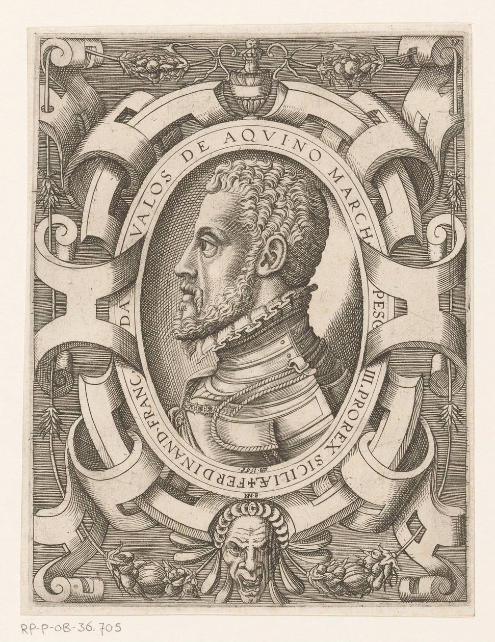 Portret van Fernando Francesco d