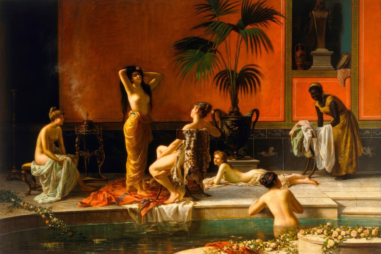 N. Cecconi, Pompejanisches Bad tekijältä Niccolo Cecconi