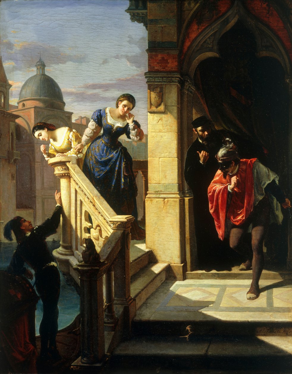 Venetsialainen juonittelu, 1862 tekijältä Niccolo Sanesi