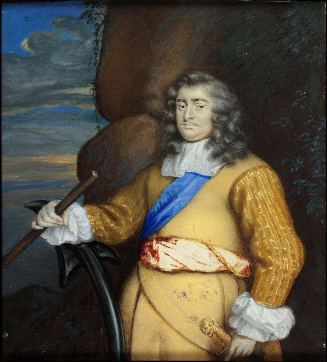 George Monck, Albemarlen 1. herttua (wc pergamentilla) tekijältä Nicholas Dixon