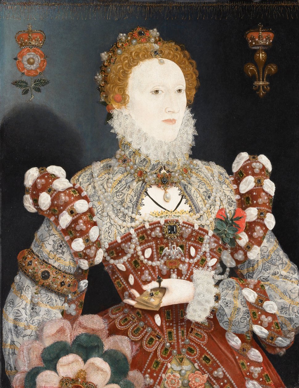 Muotokuva kuningatar Elisabet I: stä tekijältä Nicholas Hilliard