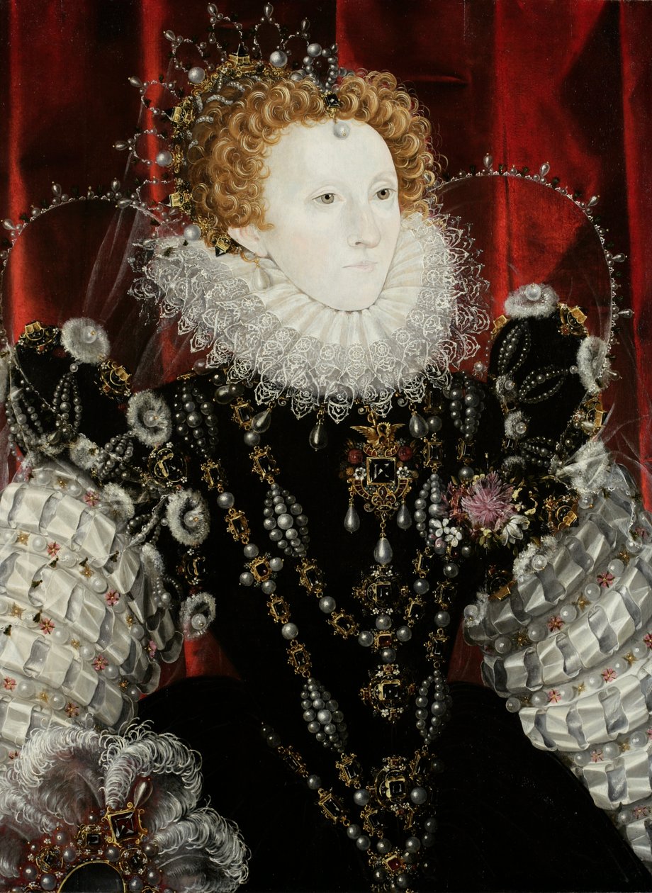 Kuningatar Elisabet I (1533–1603) tekijältä Nicholas Hilliard
