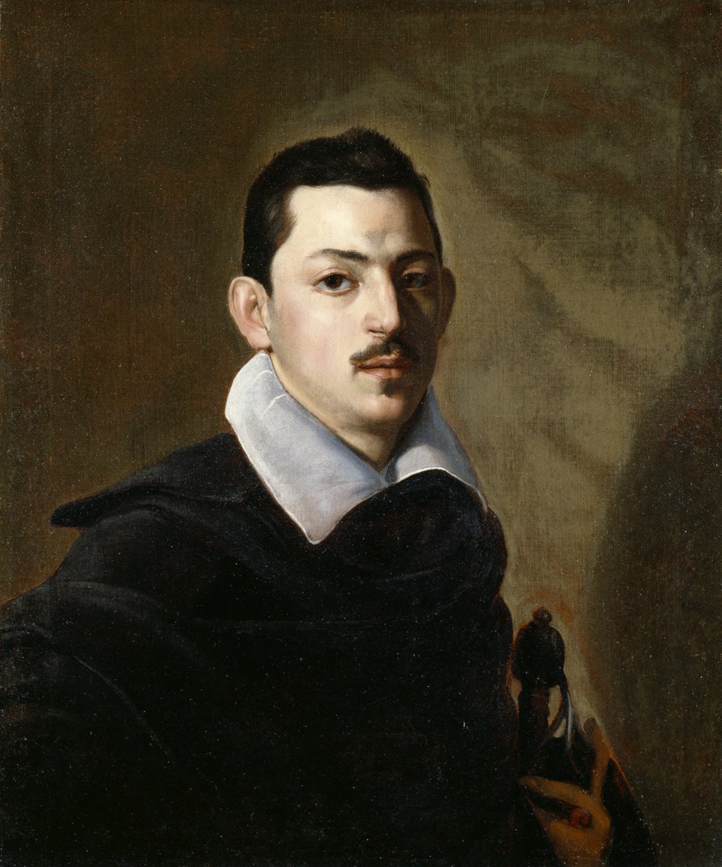 Nuori mies miekalla, n. 1618-20 tekijältä Nicholas Renieri