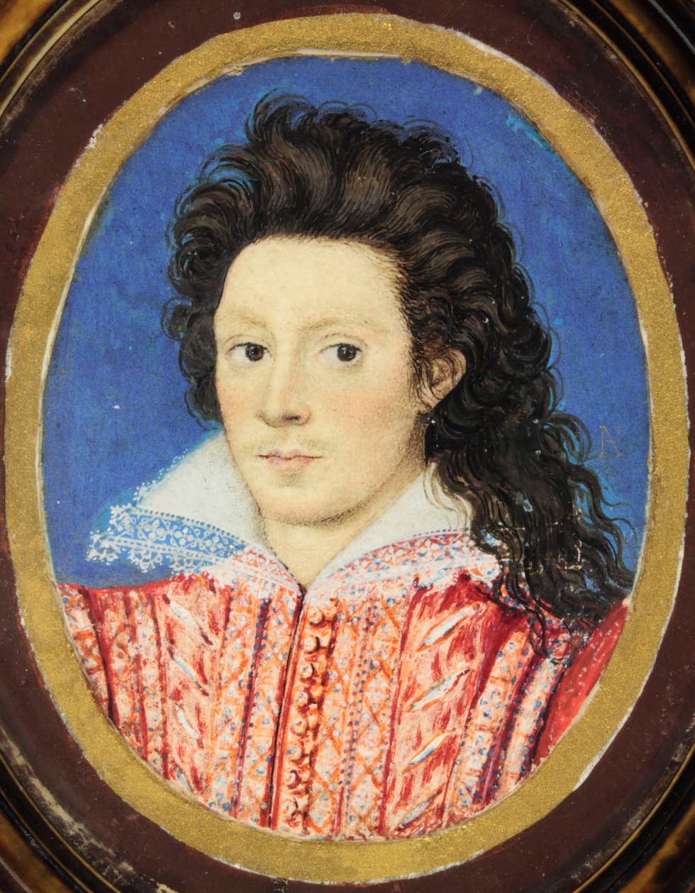 John Harington, 2nd Lord Harington of Exton (akvarelli vellum) tekijältä Nicholas (attr.to) Hilliard