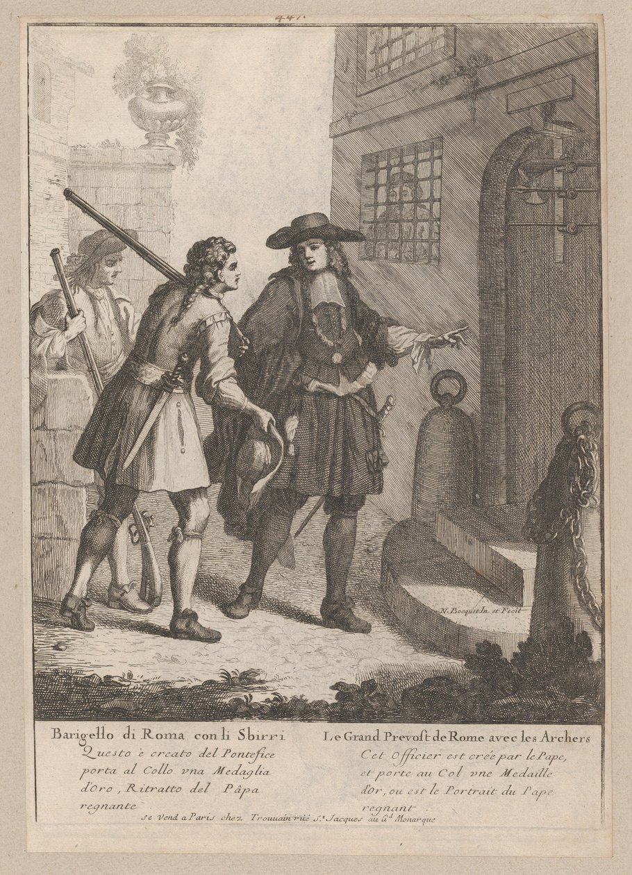 Rooman suuri provosti jousimiehensä kanssa, 1648-1700, 1648-1700. tekijältä Nicholas Boucquet