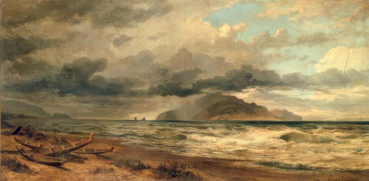 Cook Straits, Uusi-Seelanti tekijältä Nicholas Chevalier