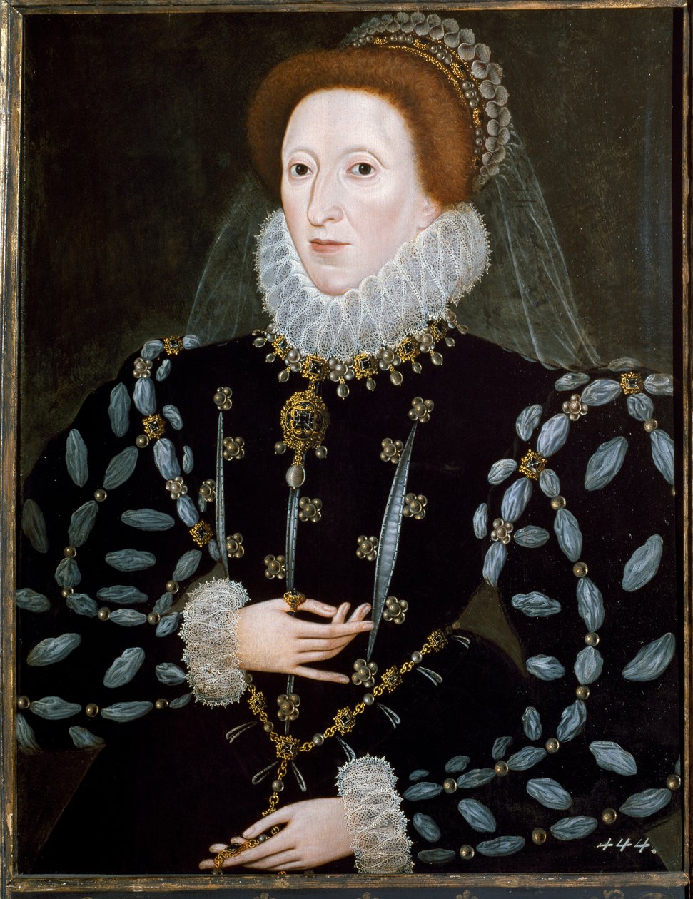 Englannin kuningatar Elizabeth I:n muotokuva tekijältä Nicholas Hilliard