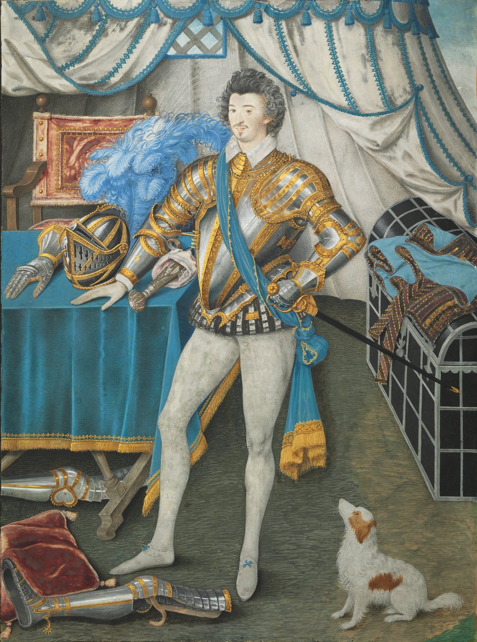 Muotokuva Sir Anthony Mildmaysta, Apethorpen ritari, Northants tekijältä Nicholas Hilliard