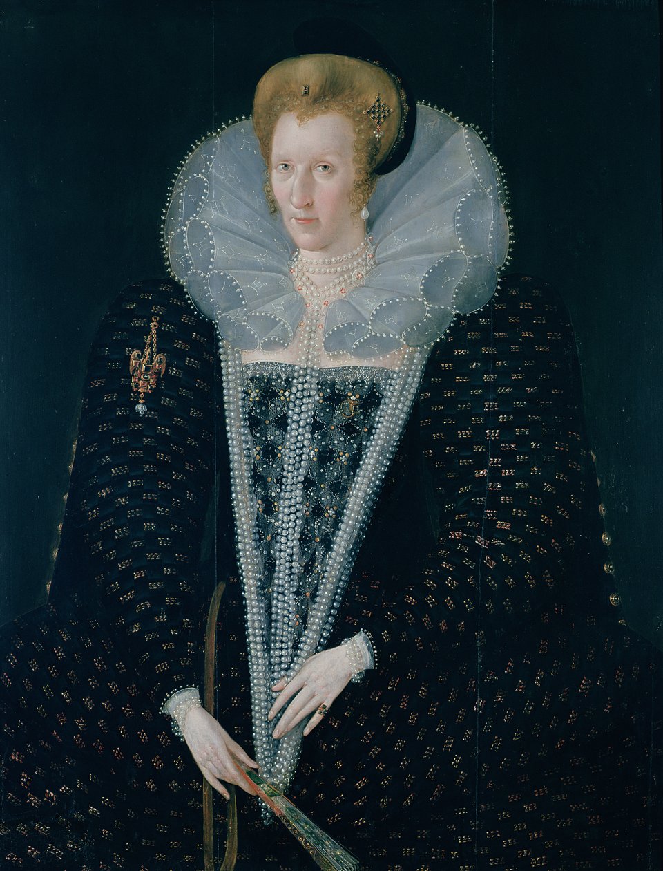 Kuningatar Elisabet I (1533-1603) tekijältä Nicholas Hilliard
