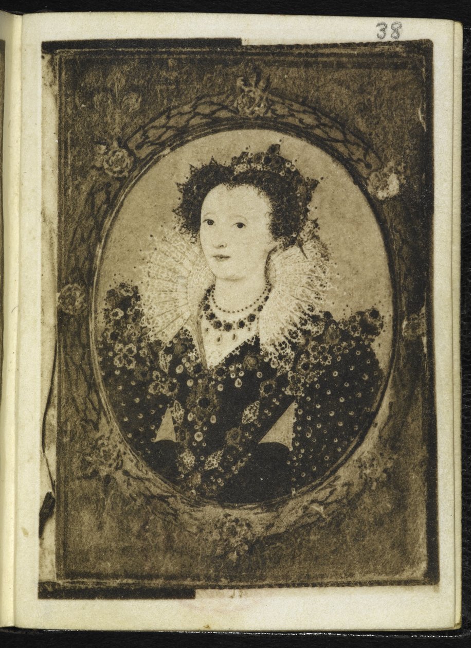 Kuningatar Elisabet I (miniatyyri) tekijältä Nicholas Hilliard