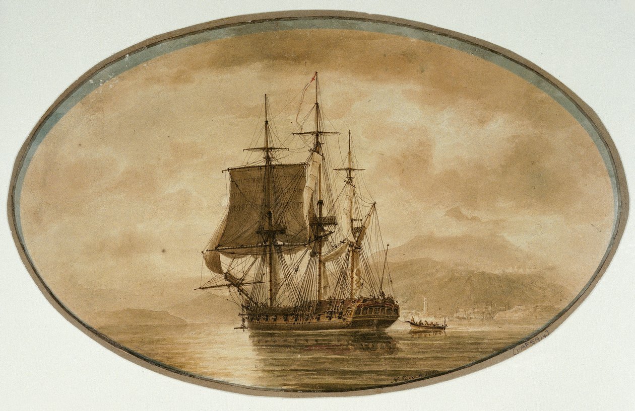 Britannia" käynnistymässä tekijältä Nicholas Pocock