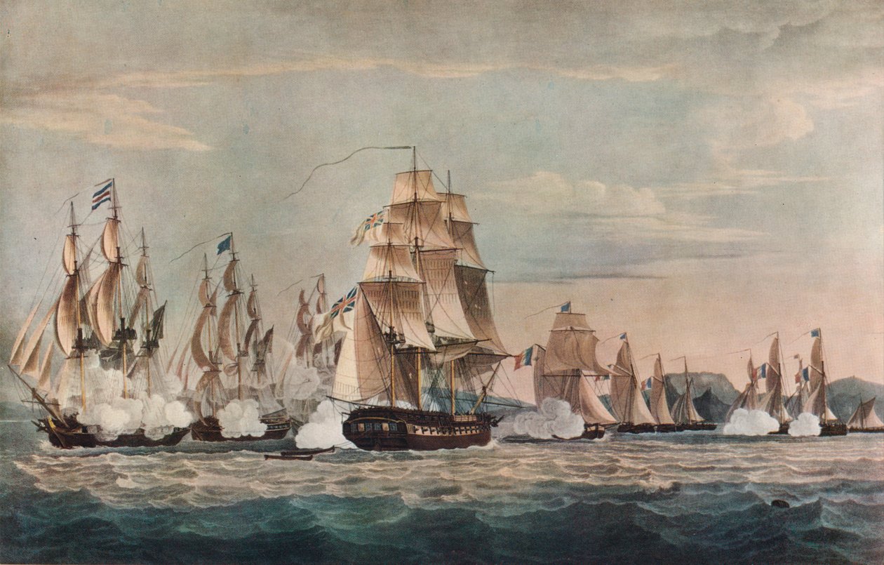Sparvieren vangitseminen, c1811 tekijältä Nicholas Pocock