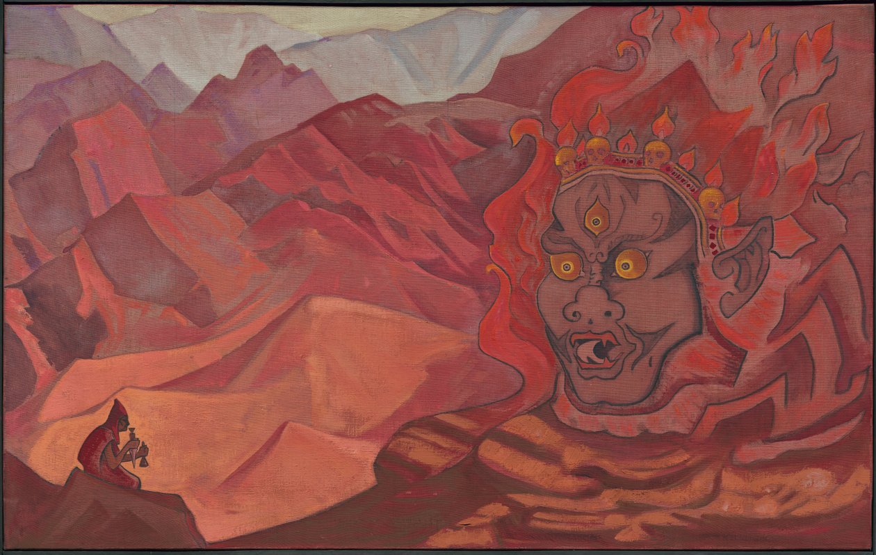 Dorje, rohkea, "Idän bannerit", sarja, 1925 tekijältä Nicholas Roerich