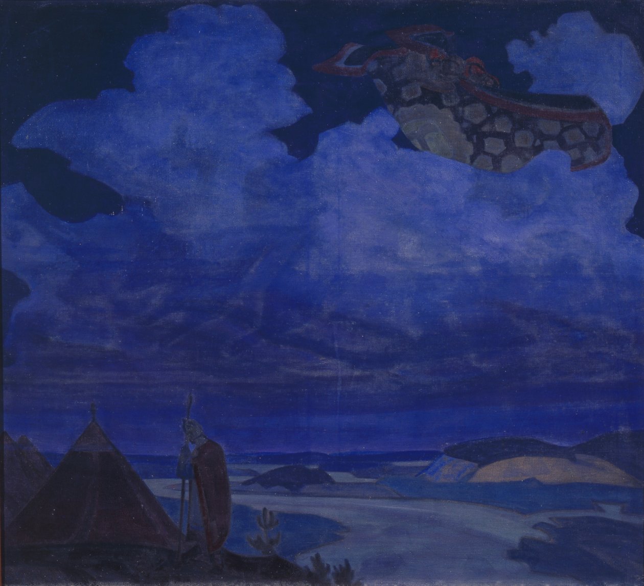 Lentävä matto, 1916 tekijältä Nicholas Roerich