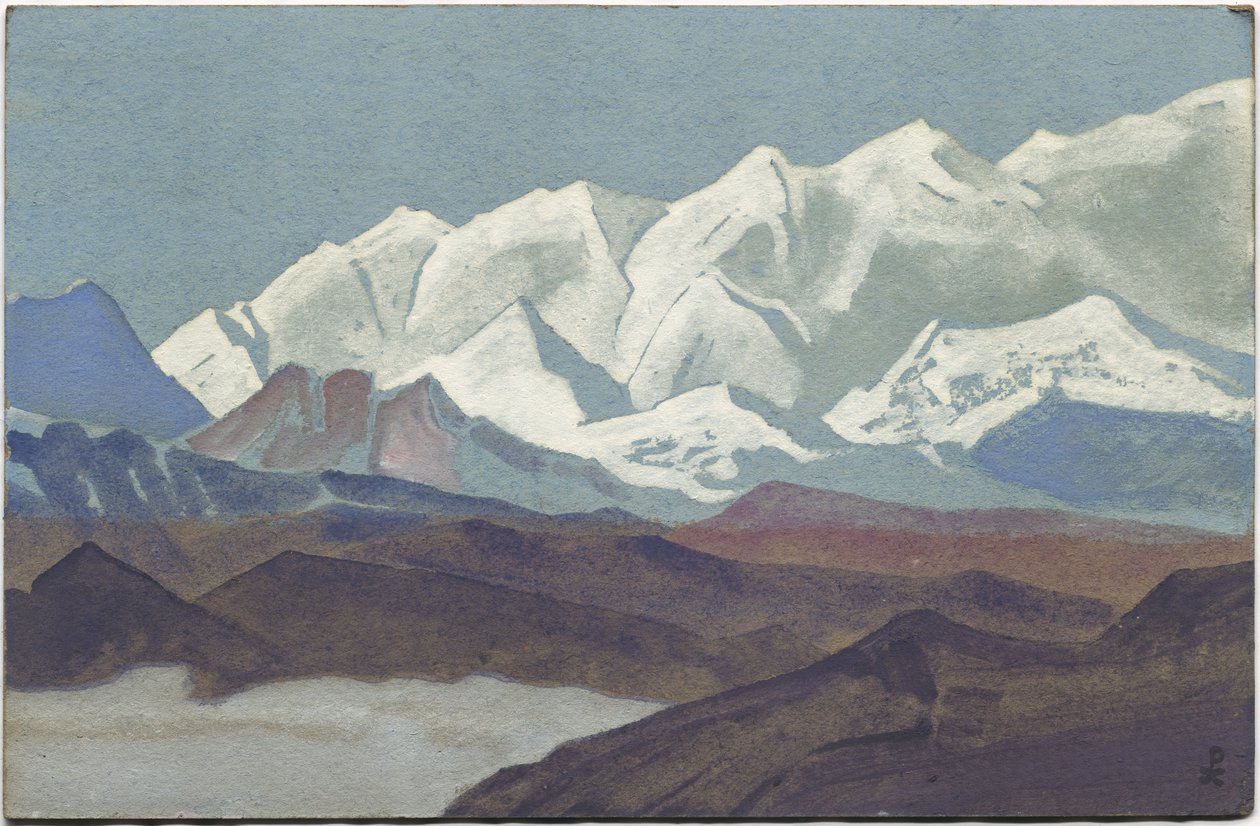 Himalaja, Kangchenjunga Range, 1936 tekijältä Nicholas Roerich