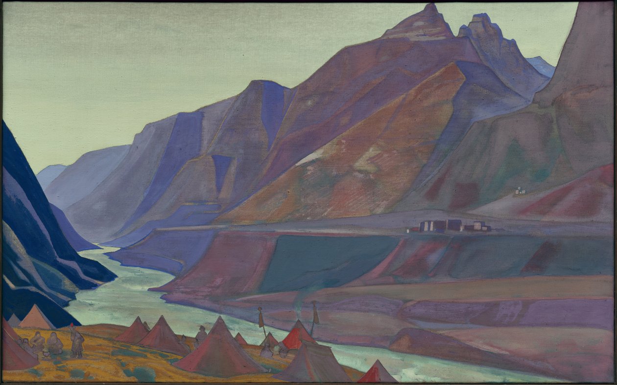 Koksarin leiri, 1932 tekijältä Nicholas Roerich