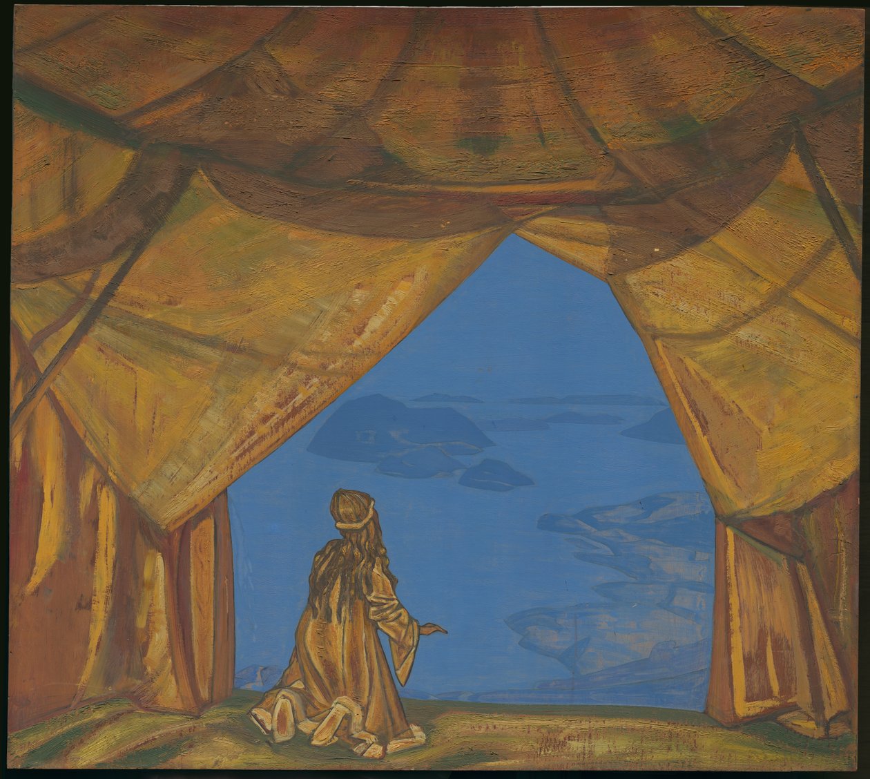 Yön herra, 1918 tekijältä Nicholas Roerich