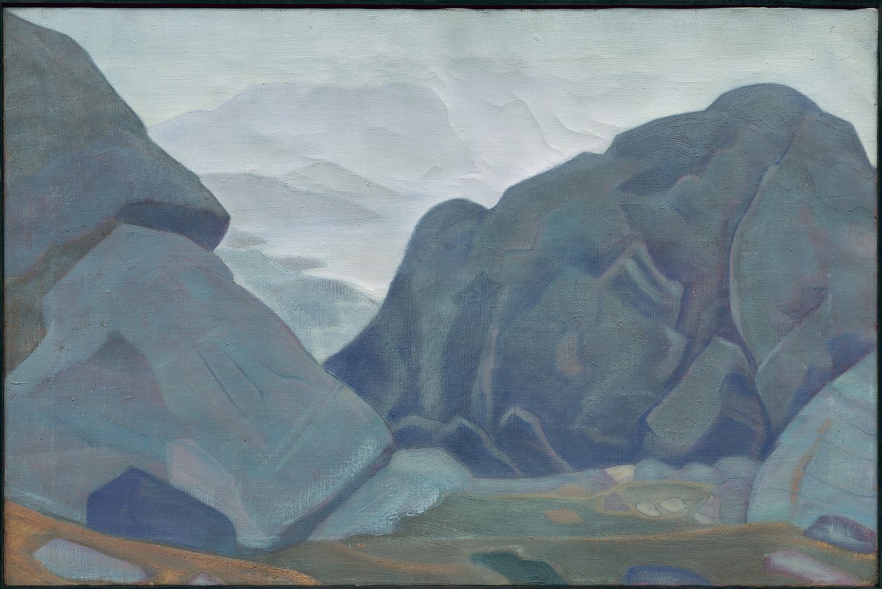 Monhegan, Maine, "Ocean" -sarja, 1922 tekijältä Nicholas Roerich