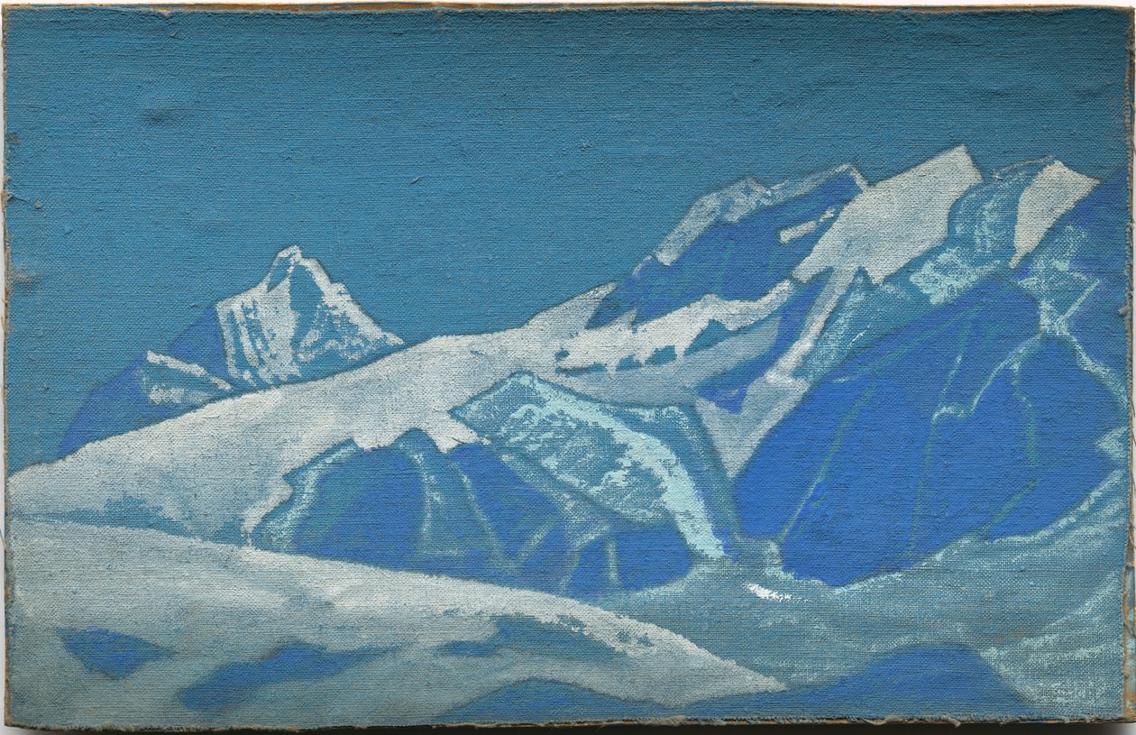 Vuoristotutkimus, n. 1928-31 tekijältä Nicholas Roerich