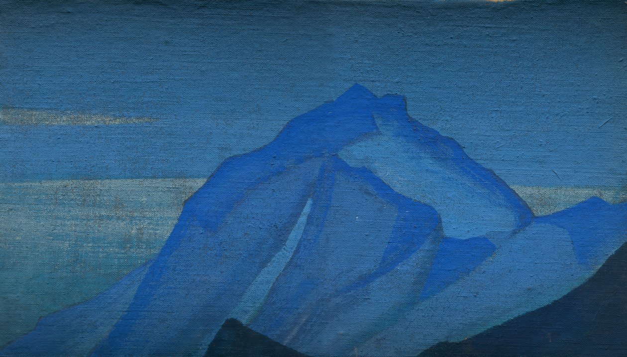 Vuoristotutkimus, n. 1929 tekijältä Nicholas Roerich