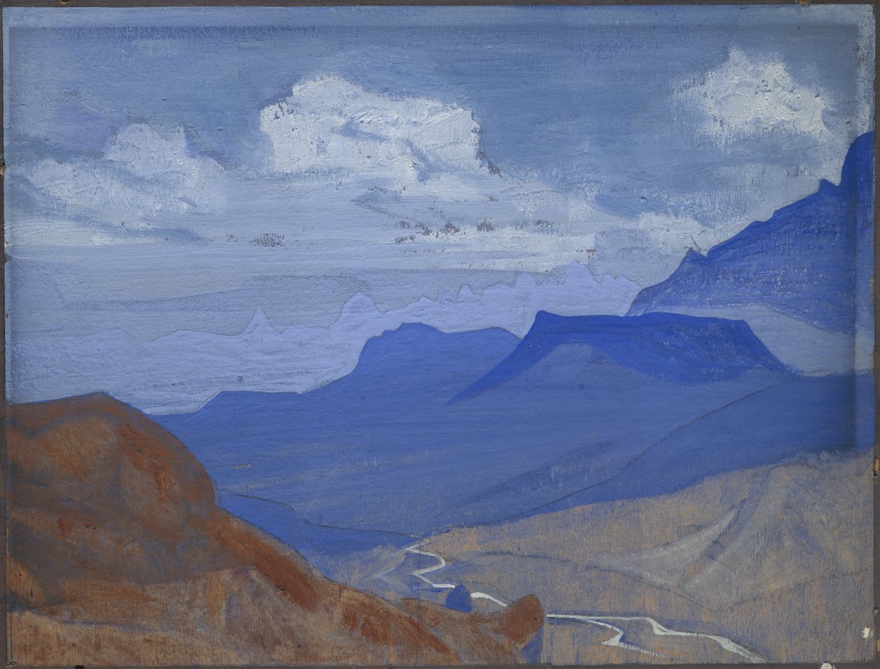 Nubran laakso, 1926 tekijältä Nicholas Roerich