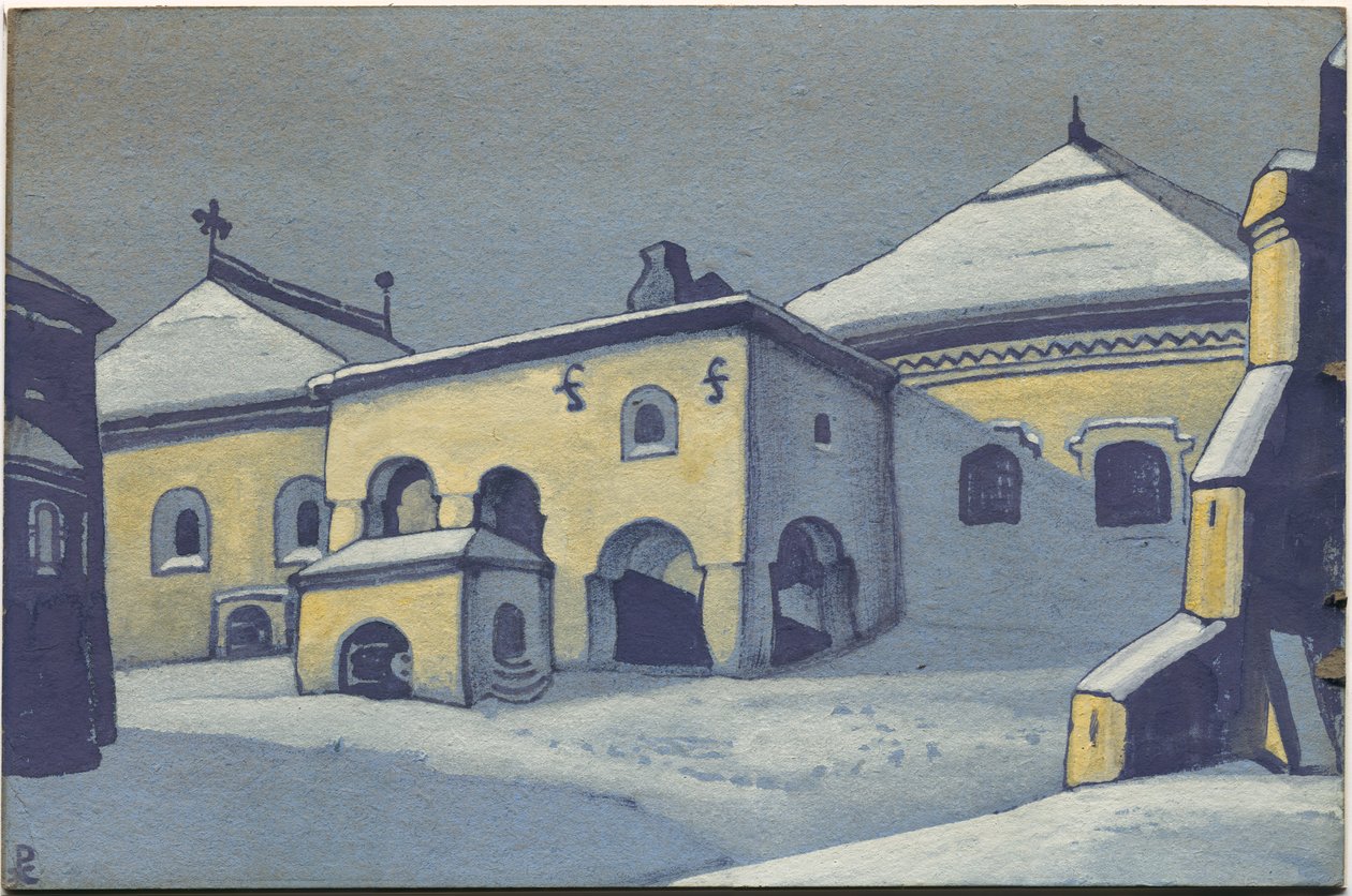 Vanha Pihkova, 1936 tekijältä Nicholas Roerich