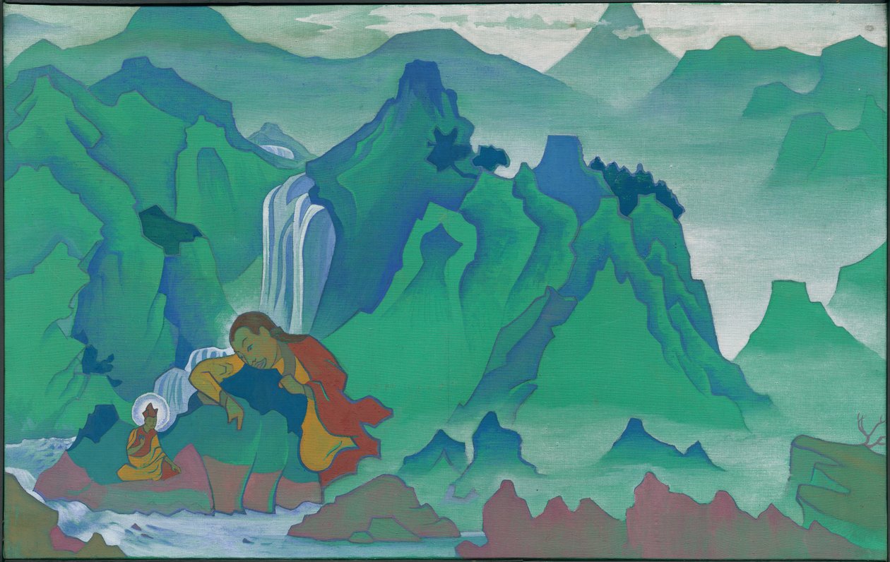 Padma Sambhava, "Idän bannerit" -sarja, 1924 tekijältä Nicholas Roerich