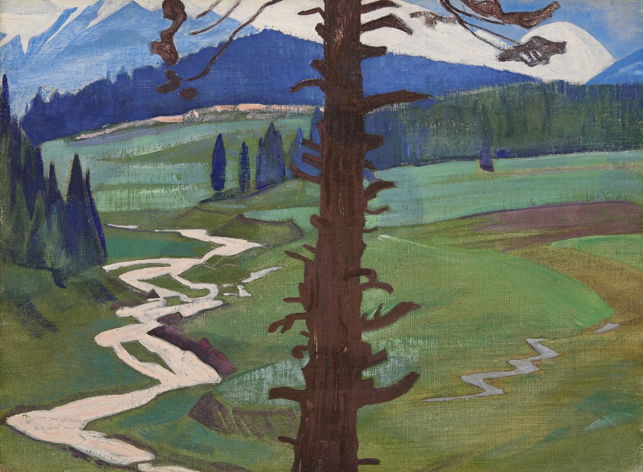 Pir Panjal, samannimisestä sarjasta, 1925 tekijältä Nicholas Roerich