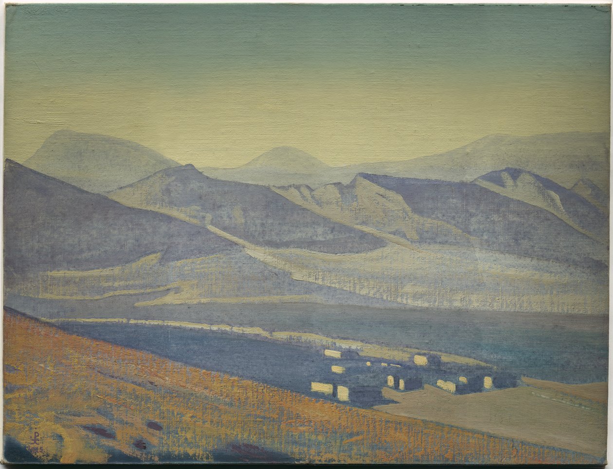 Sanctuaries and Citadels, samannimisestä sarjasta, 1925 tekijältä Nicholas Roerich