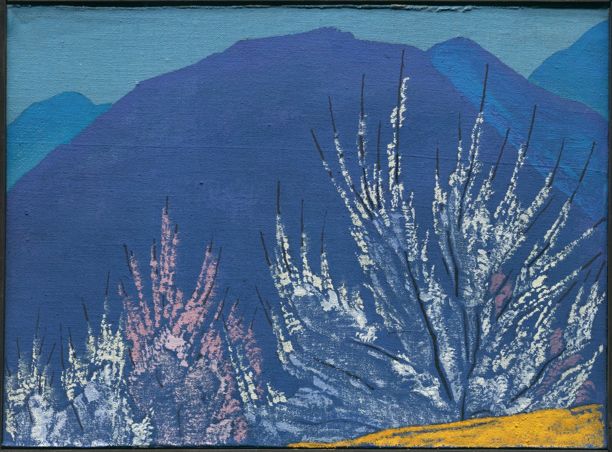 Tutkimus maalaukselle "Krishna", 1933 tekijältä Nicholas Roerich