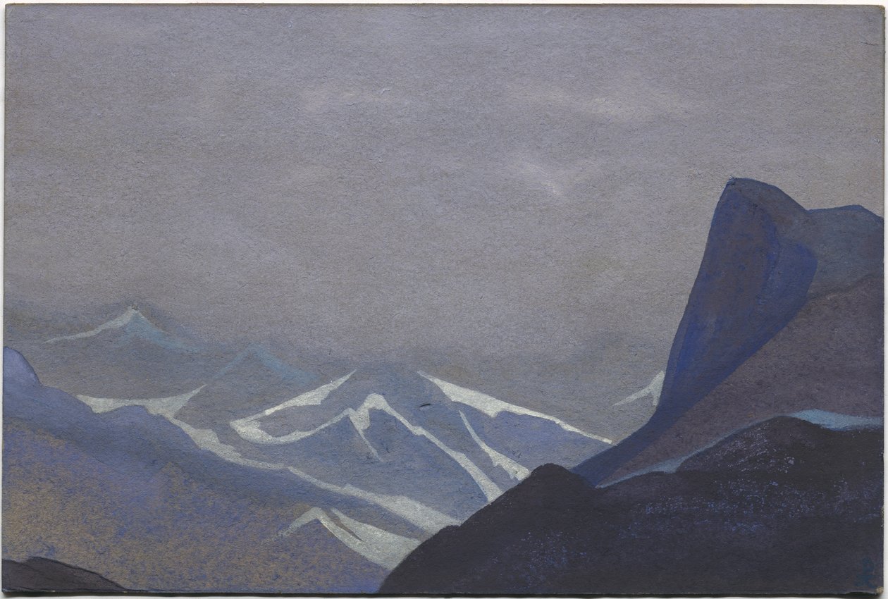 Suget Pass, 1936 tekijältä Nicholas Roerich