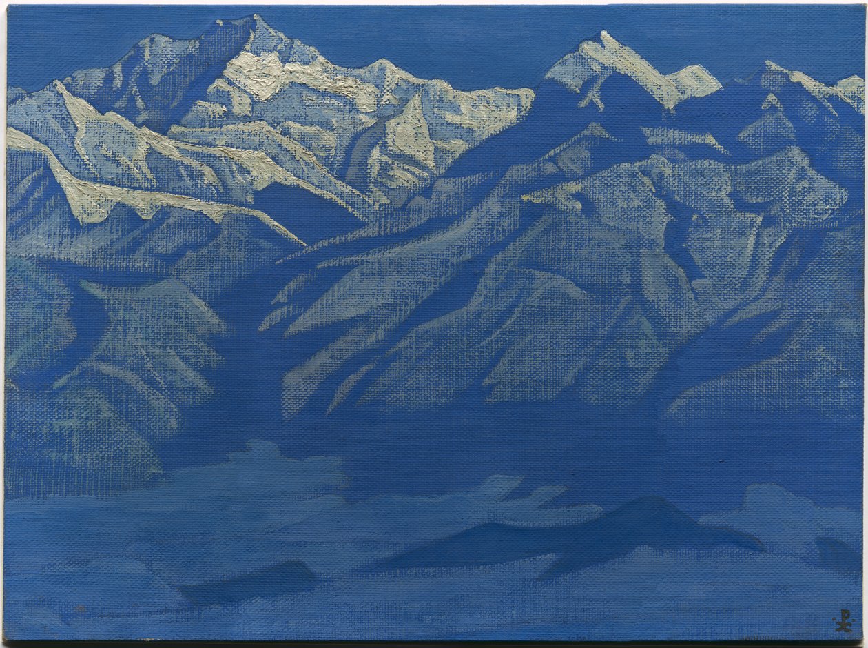 The Range, "Himalayan" -sarja, 1924 tekijältä Nicholas Roerich