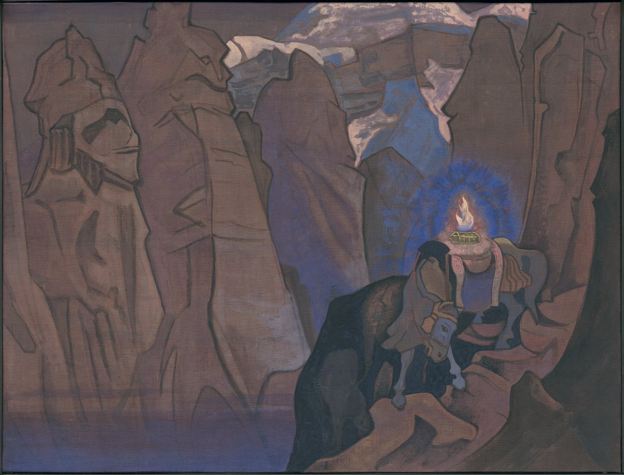 Maailman aarre, "Hänen maansa" -sarja, 1924 tekijältä Nicholas Roerich