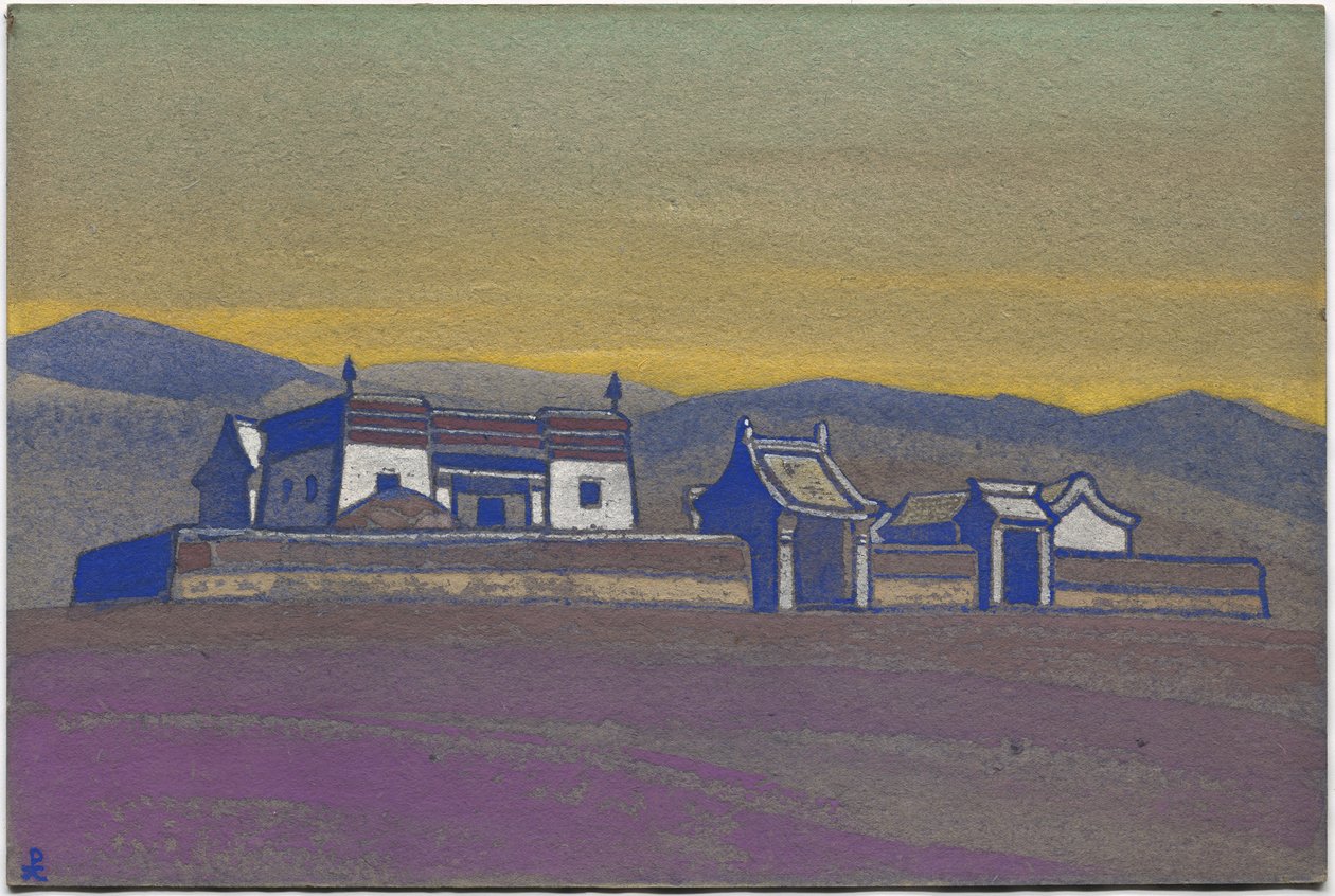 Tsagan-Kure, Sisä-Mongolia, 1936 tekijältä Nicholas Roerich