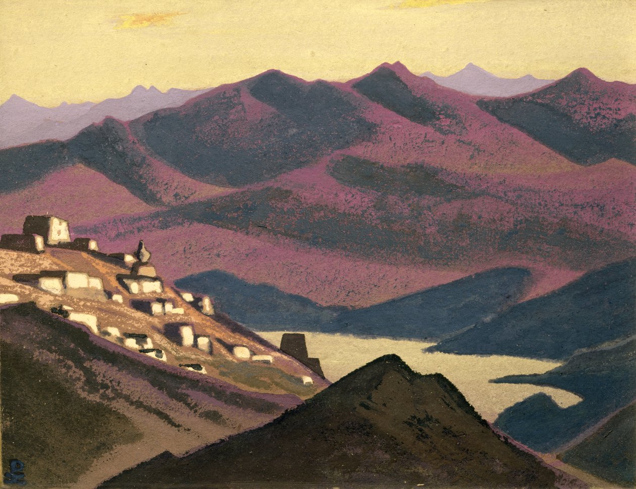 Yam-Zo Lake, 1937 tekijältä Nicholas Roerich