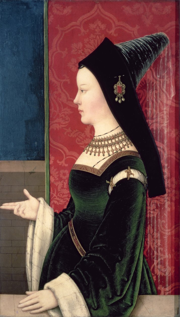 Maria Burgundialainen (1458-1482) (paneeli) tekijältä Niclas Reiser