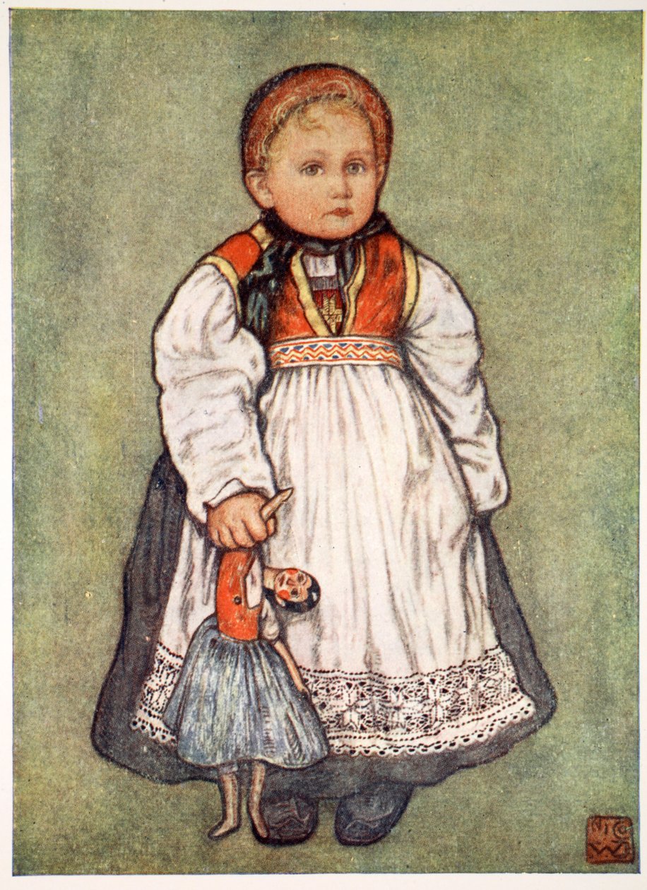 Telemarkenin vauva, 1905 tekijältä Nico Jungman