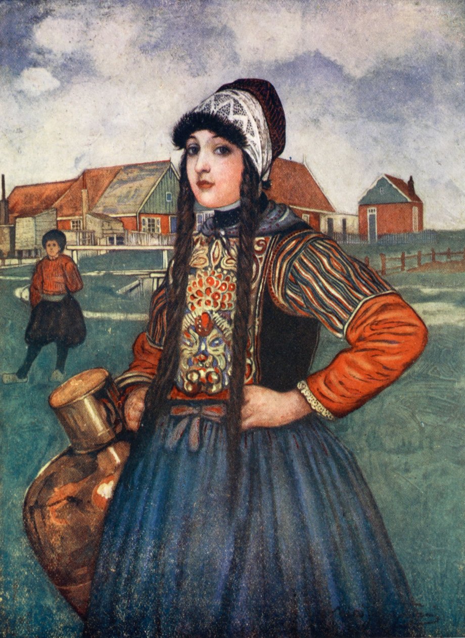 Markenin tyttö, 1904 tekijältä Nico Jungman