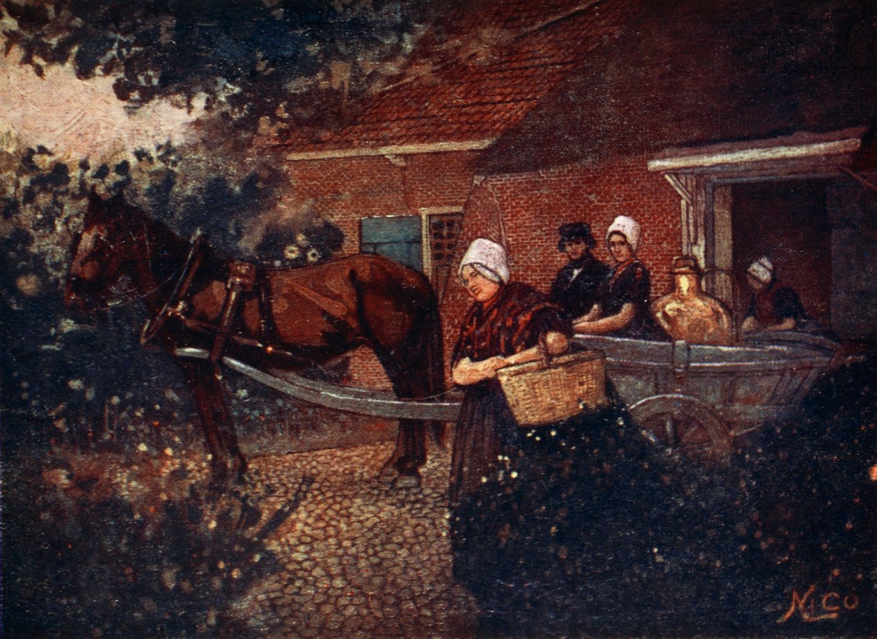 Walcherenin maitokärry, 1904 tekijältä Nico Jungman