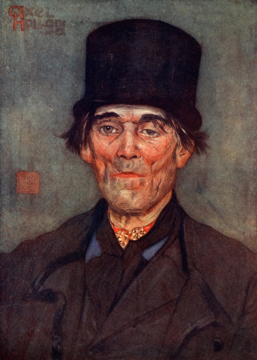Axelin vanha mies, 1904 tekijältä Nico Jungman