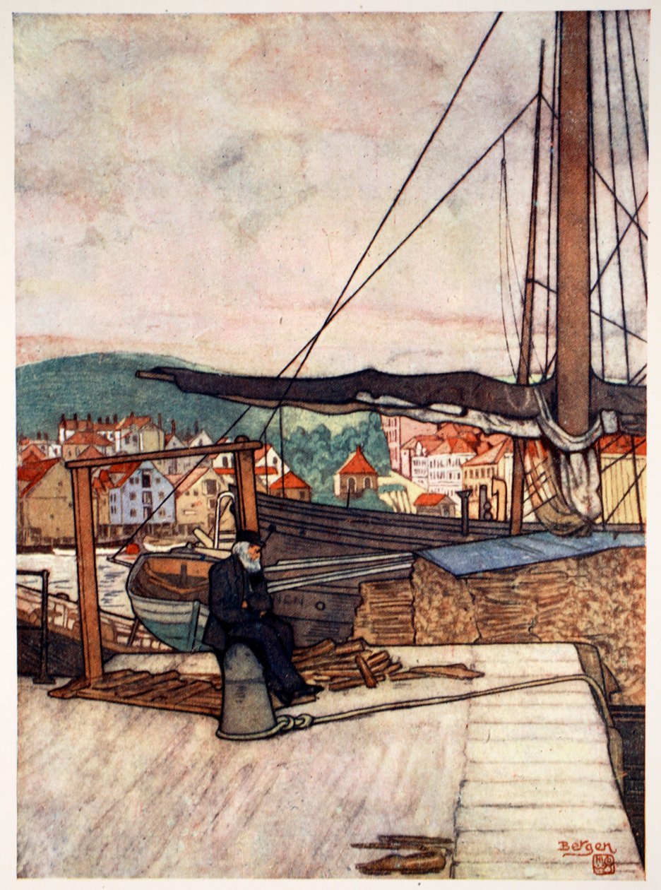 Bergen, 1905 tekijältä Nico Jungman