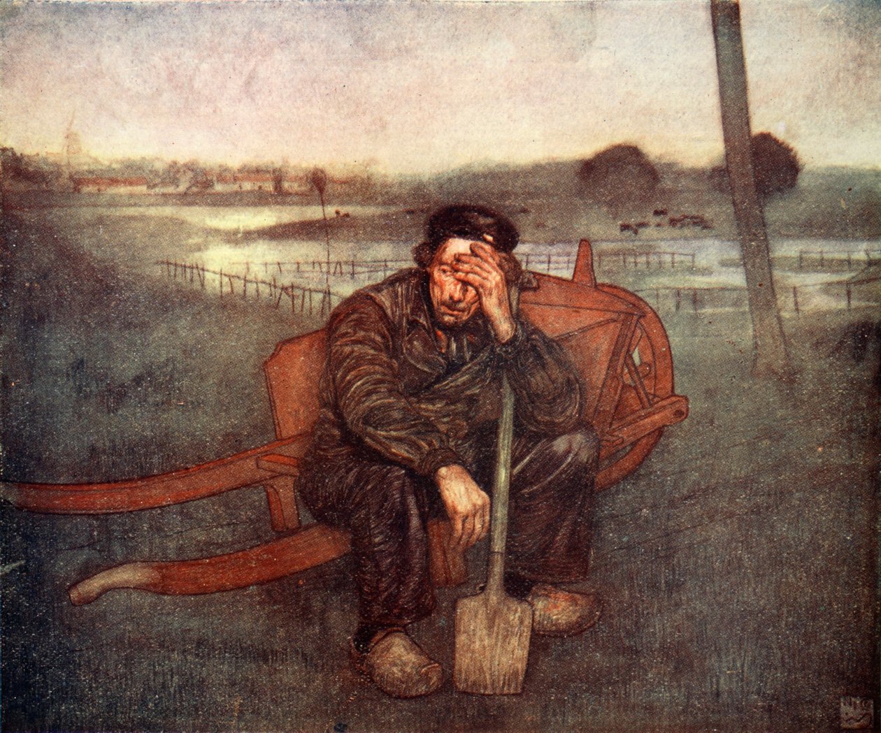 Väsynyt, 1904 tekijältä Nico Jungman