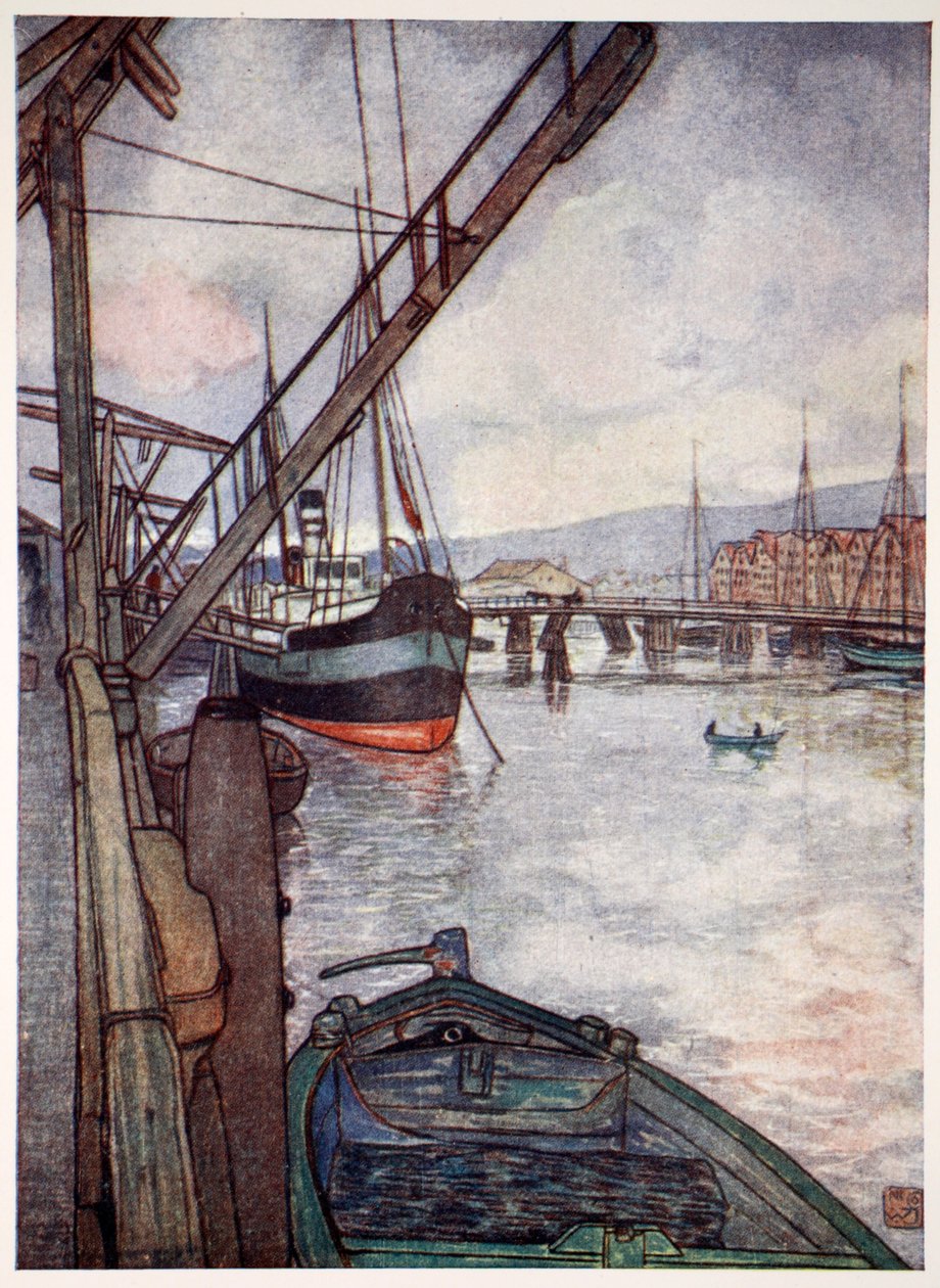 Trondhjem, 1905 tekijältä Nico Jungman