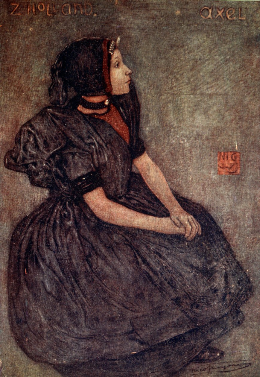 Zeeland Girl, 1904 tekijältä Nico Jungman