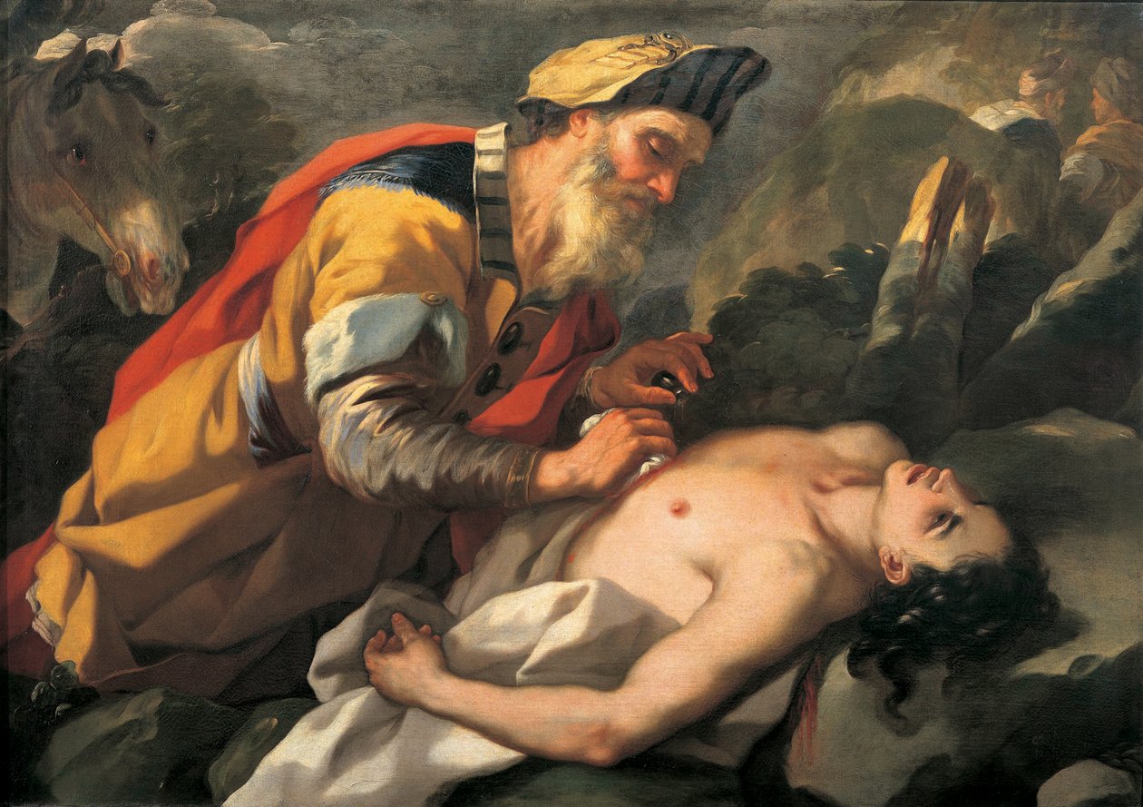 Laupias samarialainen, noin 1705. tekijältä Nicola Malinconico